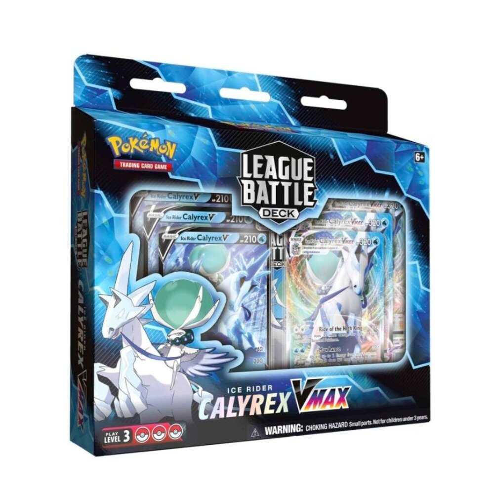 Pokémon TCG: Ice Rider Calyrex VMAX League Battle Deck